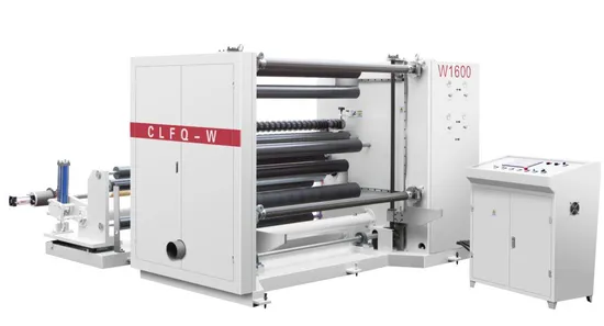 High Speed Craft Paper Jumbo Roll Slitting Rewinding Machine