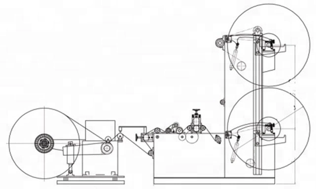 High Speed Roll to Roll Thermal Paper Slitting Rewinding Machine